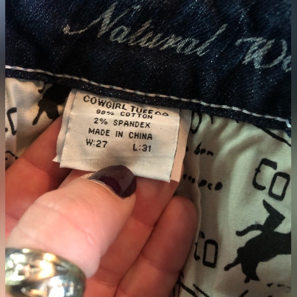 Cowgirl Tuff BRAND NEW! size 27x31 - Picture 3 of 4